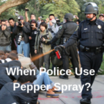 Three Situations When Police Use Pepper Spray