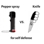 Pepper Spray VS Knife for Self-Defense