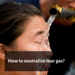 How to Neutralize Tear Gas (Mace, Pepper spray)?